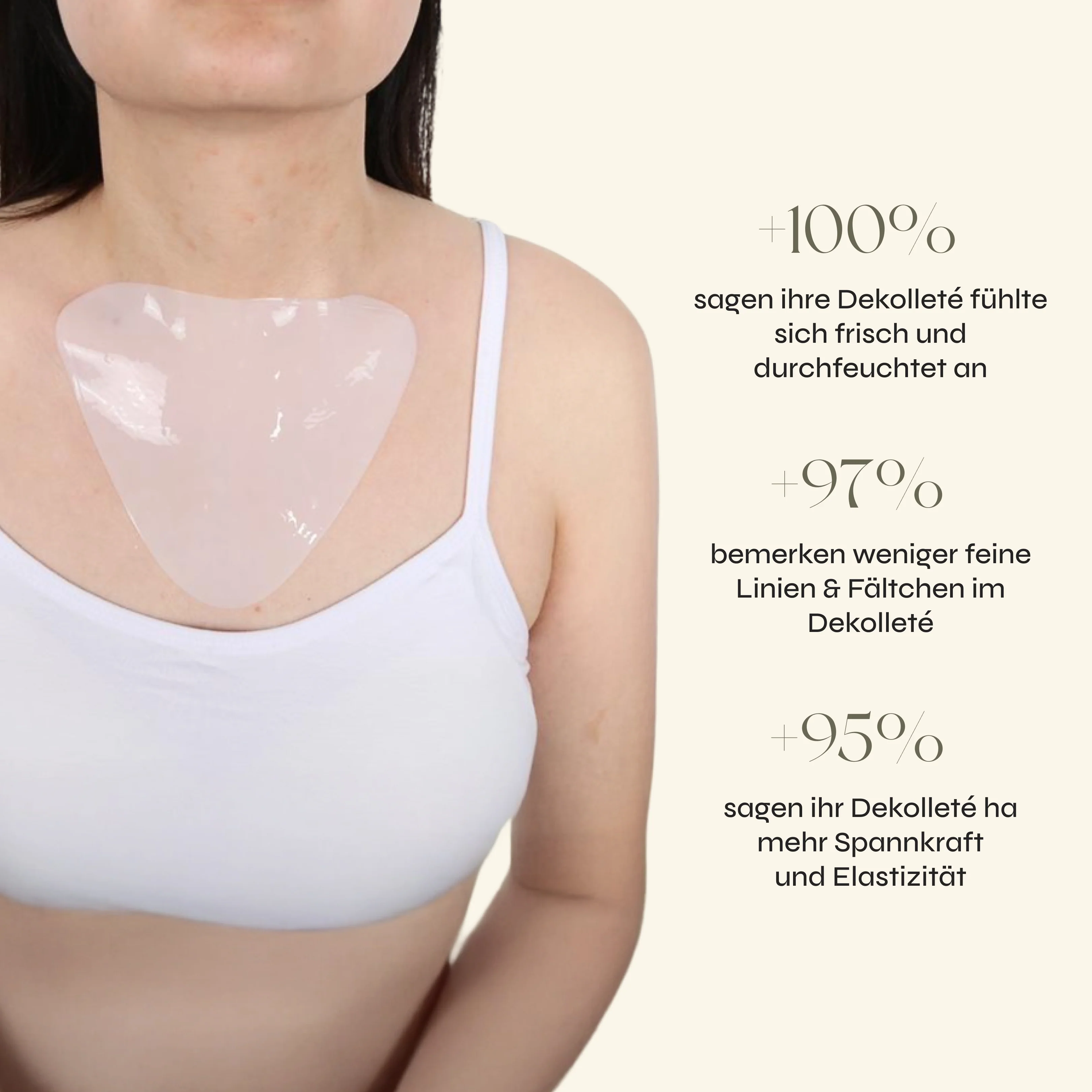 Dekolleté Kollagen Boosting Maske - Image 4