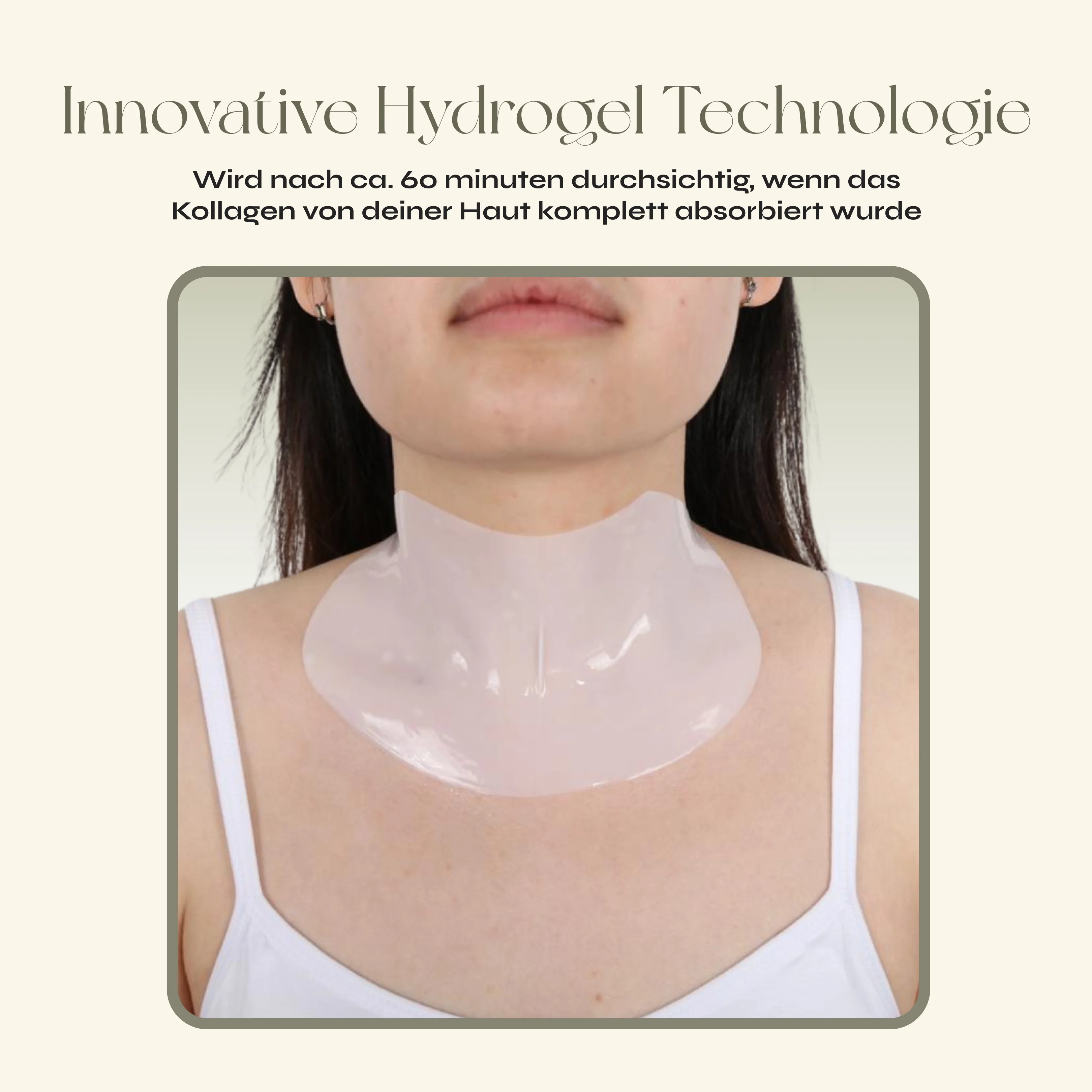 Hals Kollagen Boosting Maske - Image 4