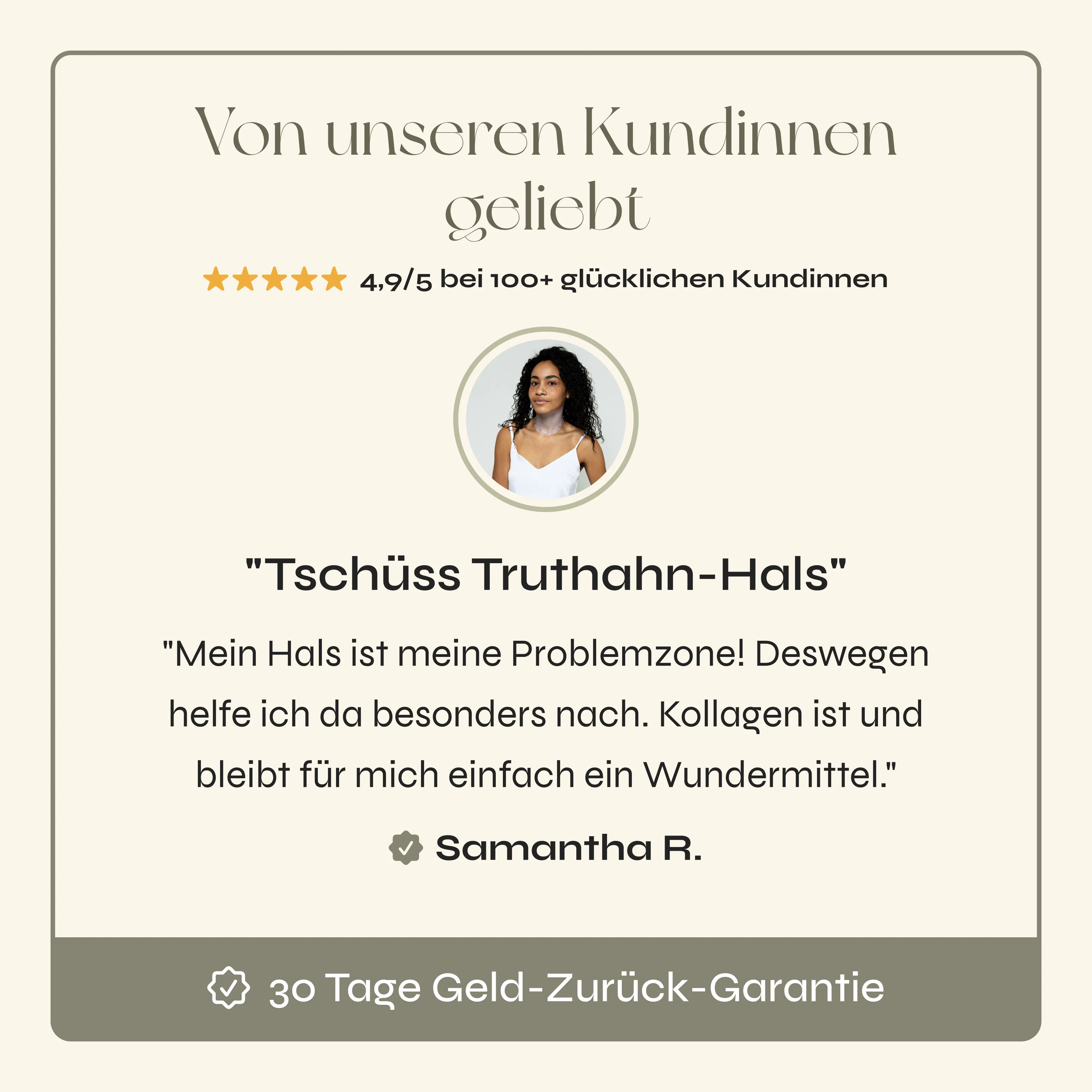 Hals Kollagen Boosting Maske - Image 5